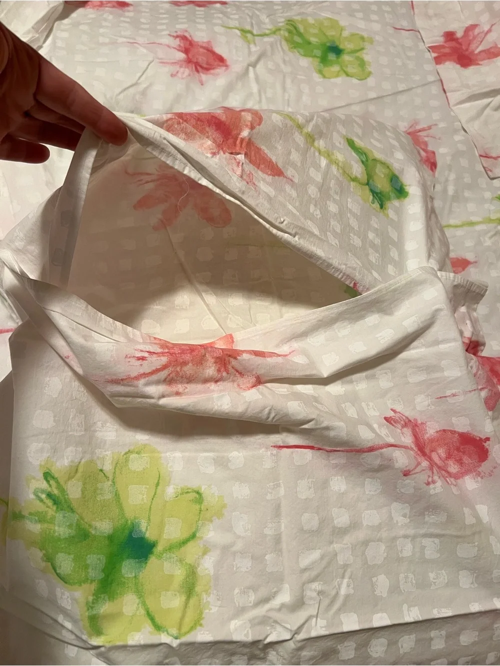 Designers Guild Queen Floral Blossom Duvet cover, 2 pillowcases